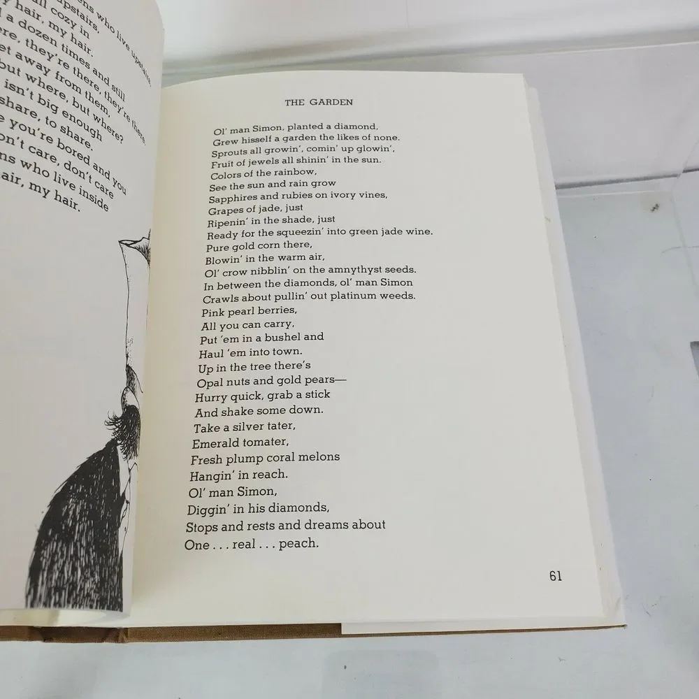 Where the Sidewalk Ends by Shel‎ Silverstein Hardcover Poetry Kids 1996